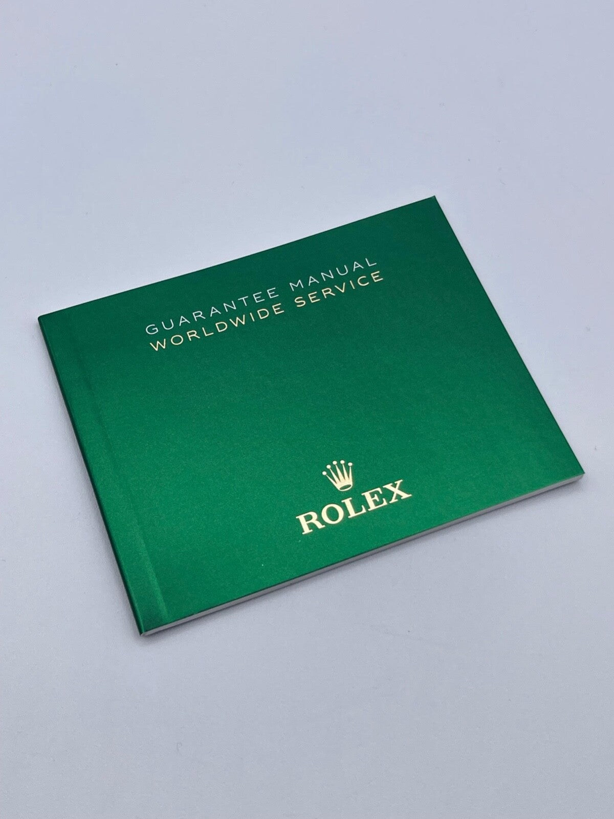 Rolex libretto garanzia booklet worldwide service 563.84
