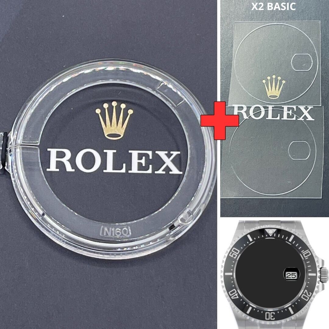 Rolex Sea Dweller 43mm protection kit protezione copri ghiera + pellicola film