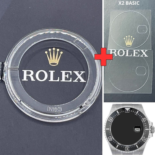 Rolex Sea Dweller 43mm protection kit protezione copri ghiera + pellicola film
