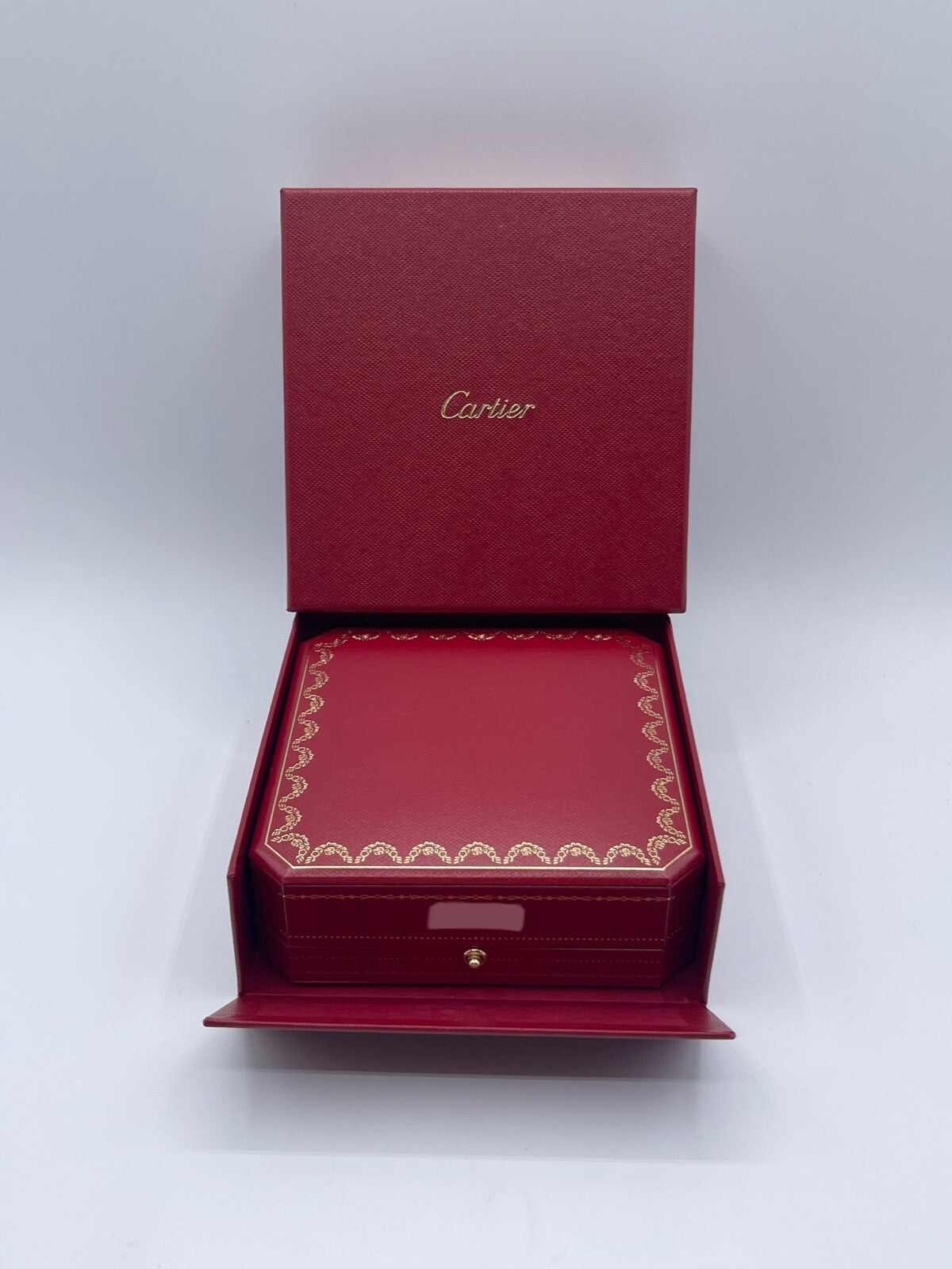 Cartier scatola collana pendente necklace chain box ref. CRCOJO3001