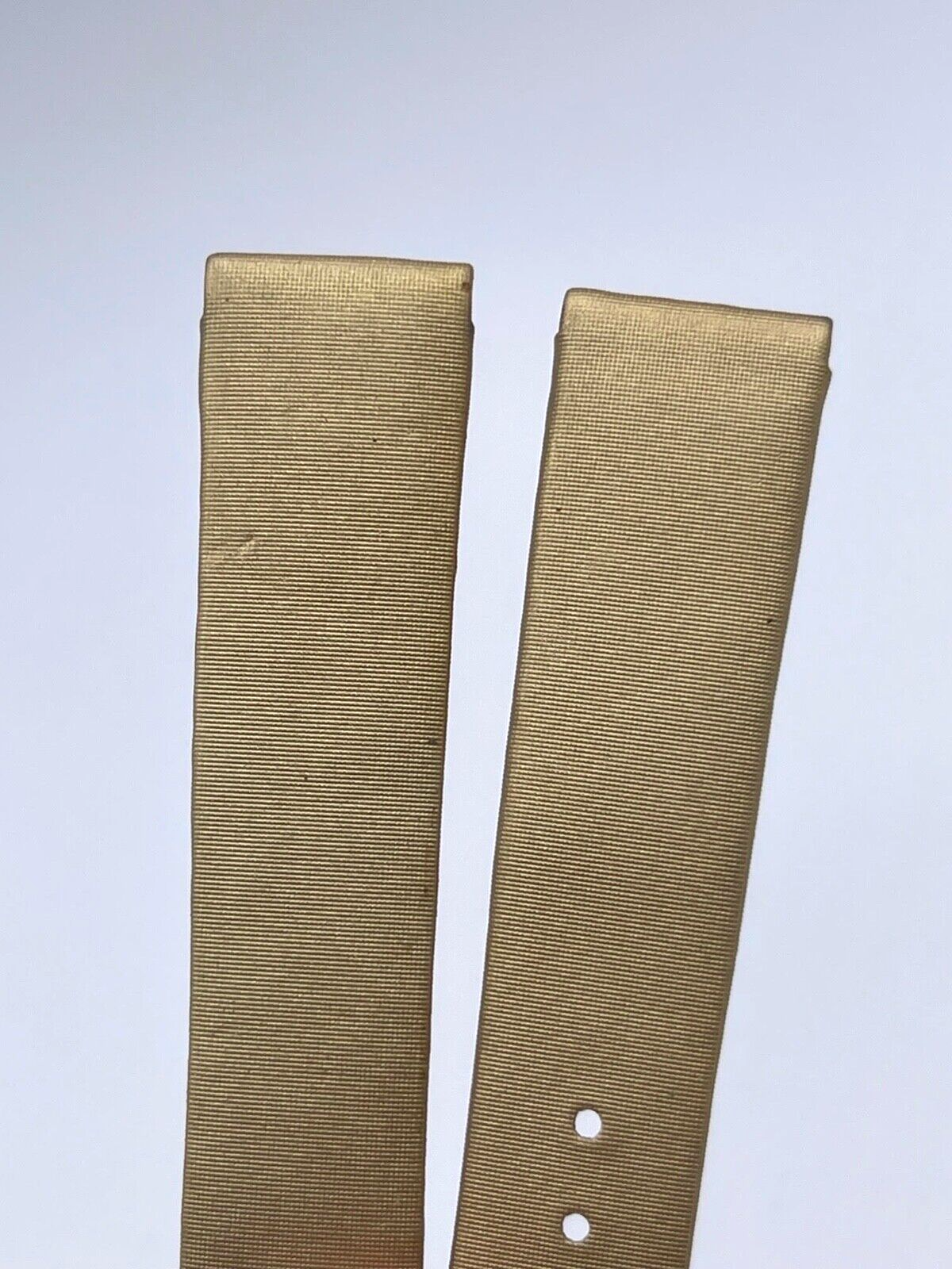 Camille Fournet Toile St Germain cinturino orologio watch strap oro 16/14 mm