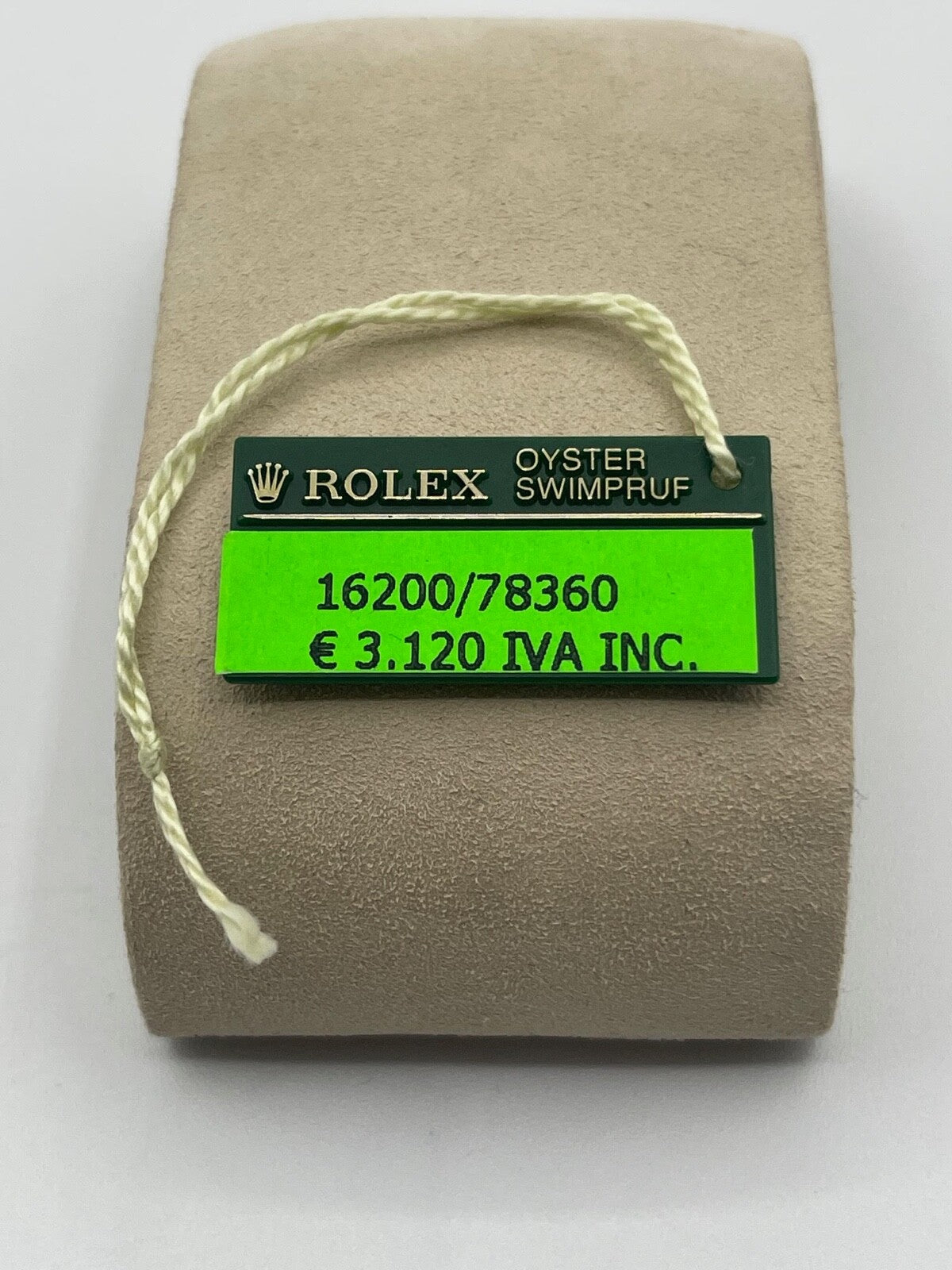 Rolex Submariner Datejust Gmt Yacht Master Oyster cartellino prezzo price tag