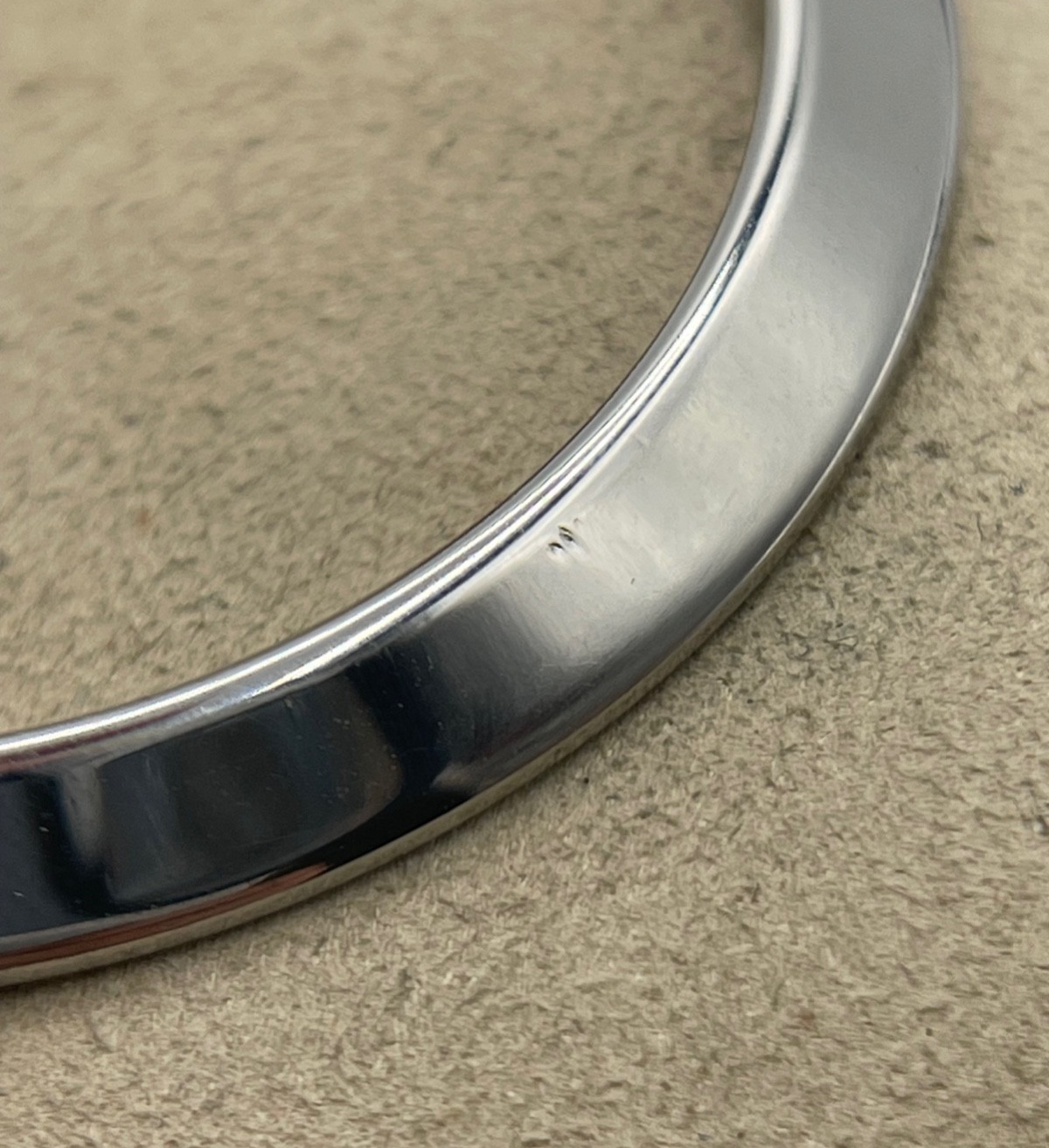 Rolex Datejust II 116300 ghiera acciaio steel bezel