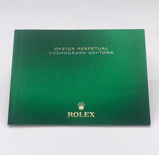 Rolex Daytona libretto corredo orologio watch booklet 11.2017 inglese