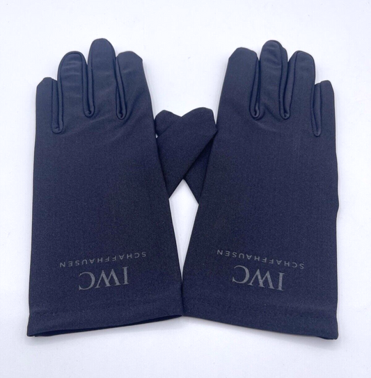 Iwc guanti orologiaio microfibra nero watchmaker microfiber gloves IWA64588