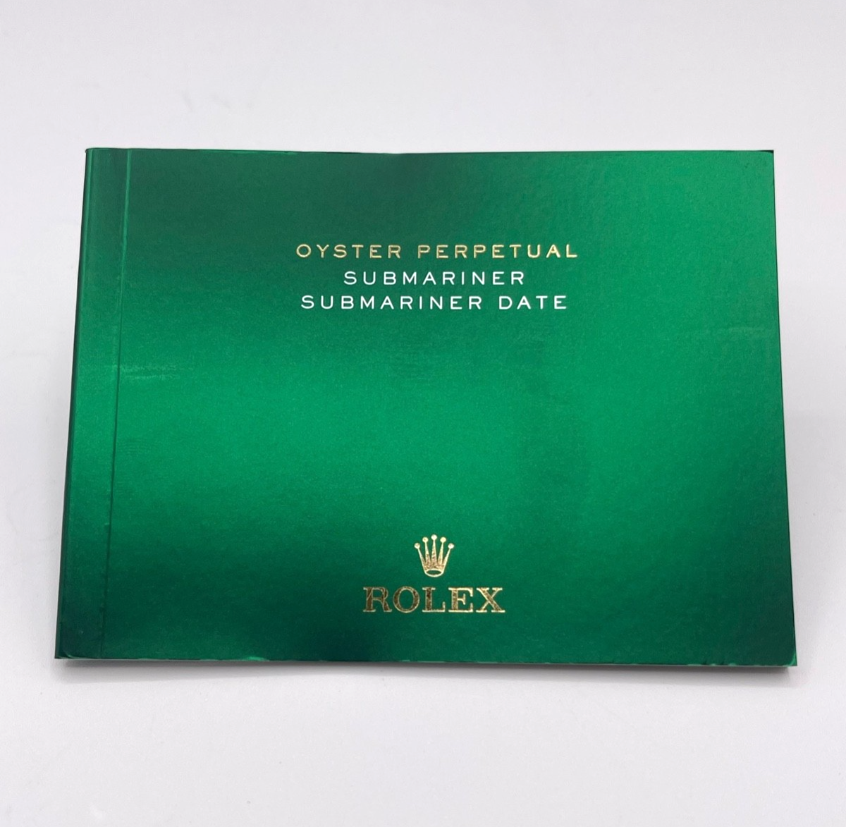 Rolex Submariner Date libretto corredo orologio watch booklet 10.2016 inglese