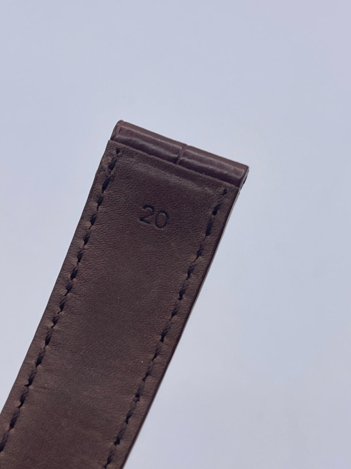 Maurice Lacroix Eliros Masterpiece Pontos cinturino pelle watch strap 20/18mm