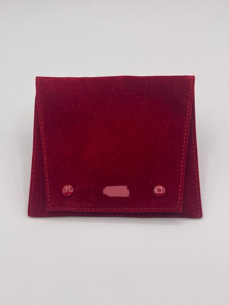 Cartier pochette personalizzata customized travel box clutch rosso senza cuscino