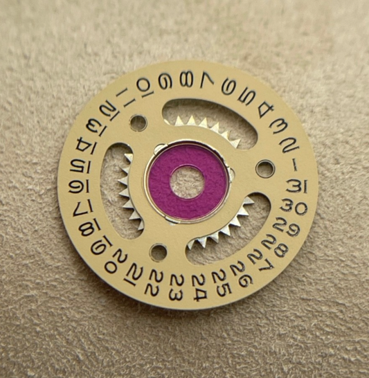 Rolex Lady-Datejust disco data champagne date disc cal. 2135 ref. 2135-6900-1