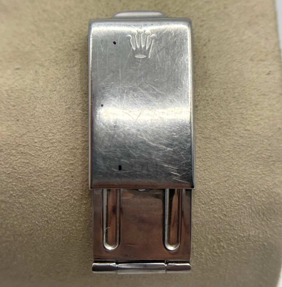 Rolex chiusura acciaio 14 - 4 71 steel clasp 15.9mm