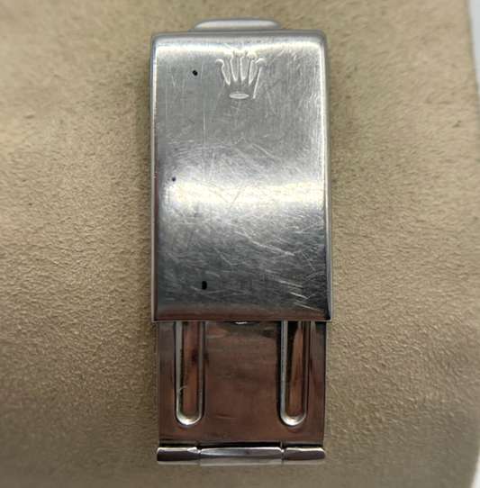 Rolex chiusura acciaio 14 - 4 71 steel clasp 15.9mm