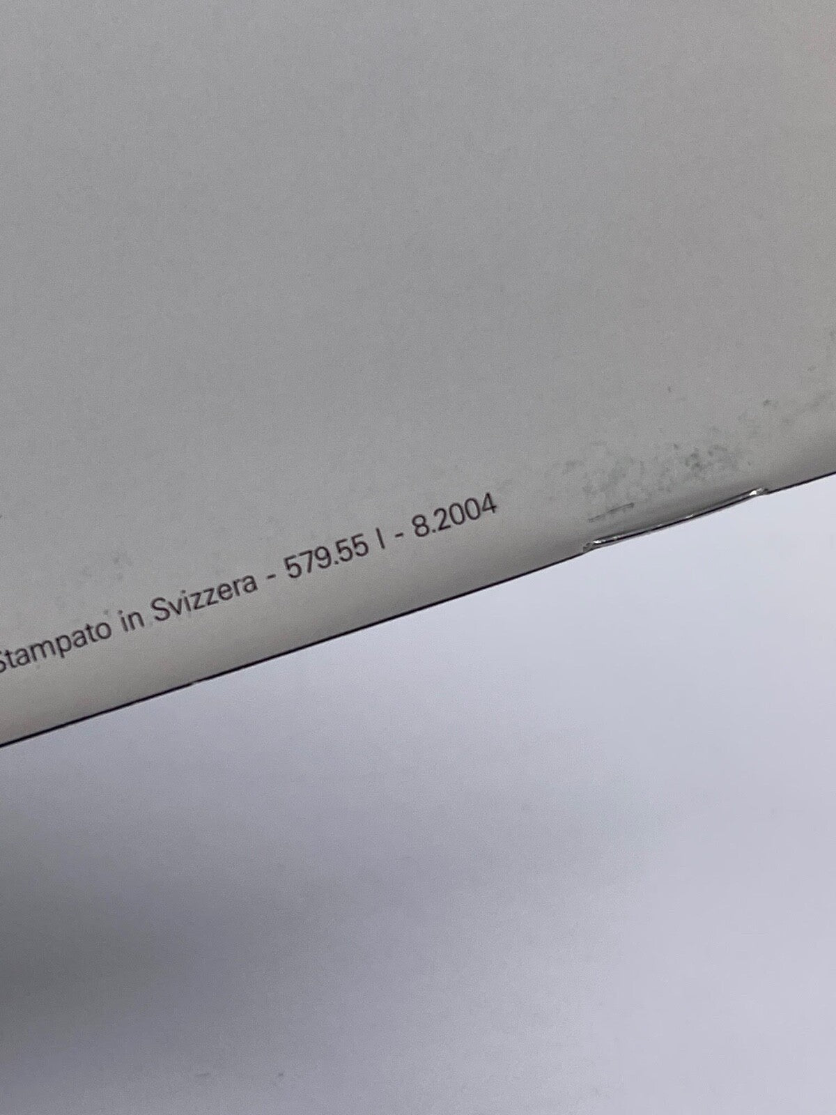Rolex libretto corredo orologio "il vostro Rolex Oyster" italiano 1980 - 2008