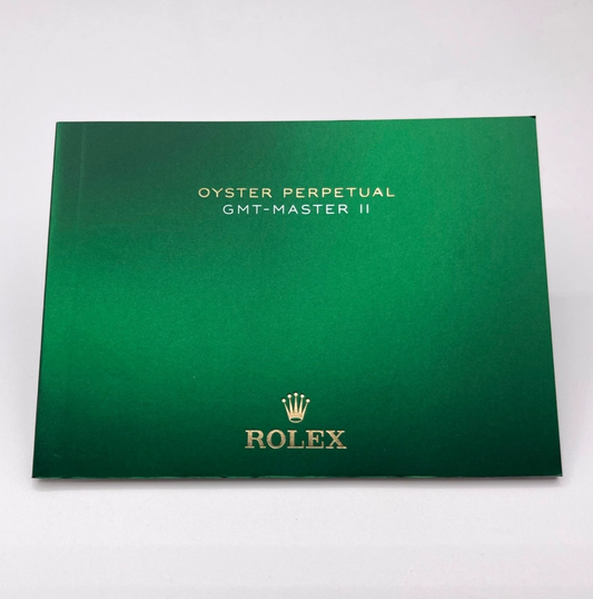Rolex Gmt-Master II libretto corredo orologio watch booklet 1.2018 spagnolo