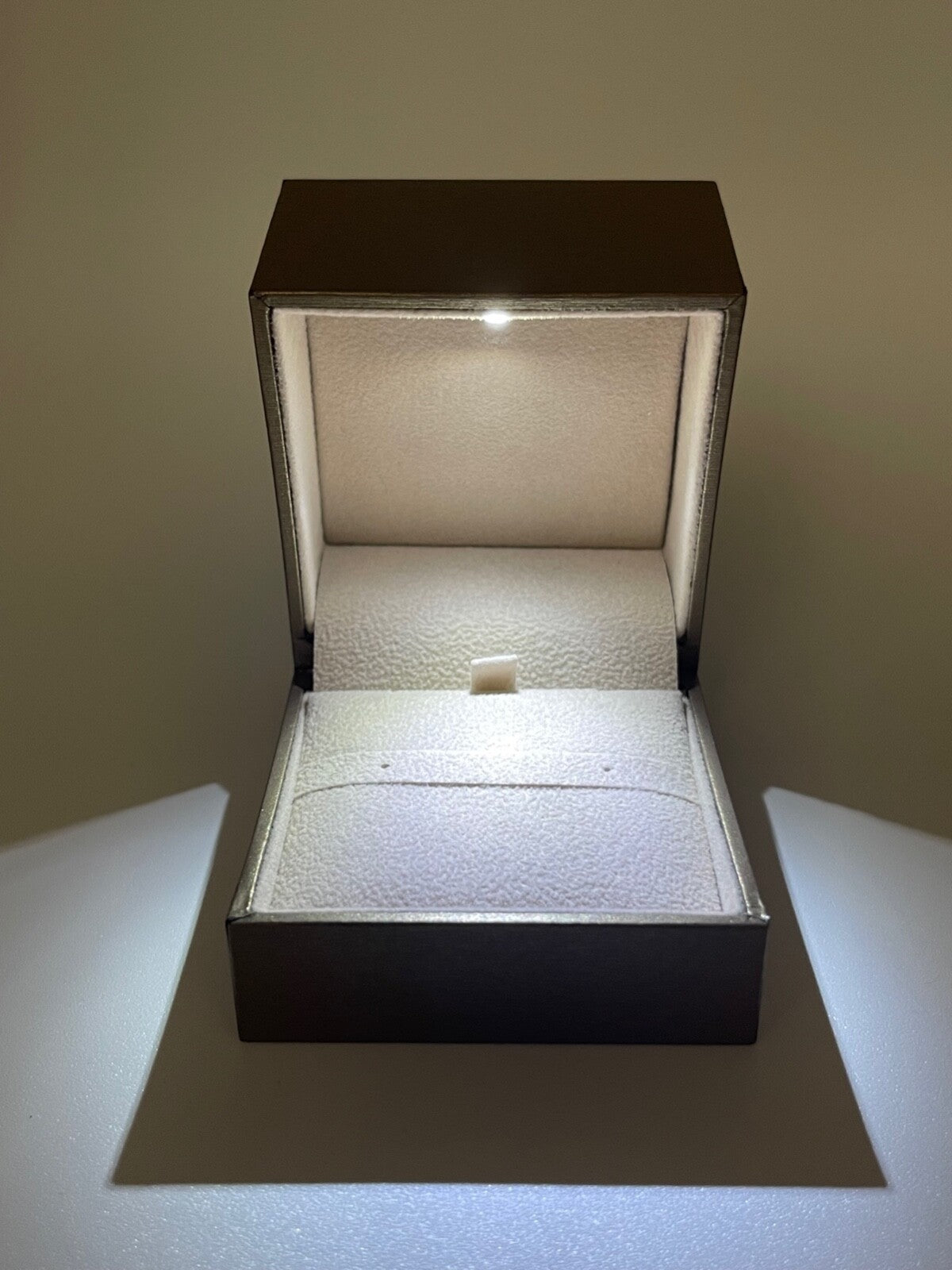 Set scatola anello / orecchini ring /earrings + certificato + price tag gioielli