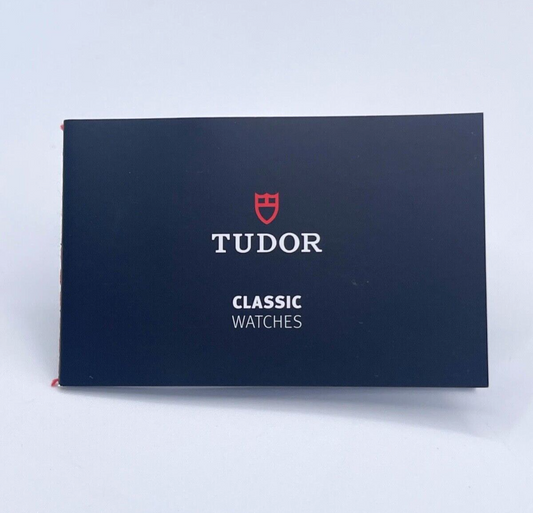 Tudor Heritage Advisor libretto corredo watch booklet 2017 italiano