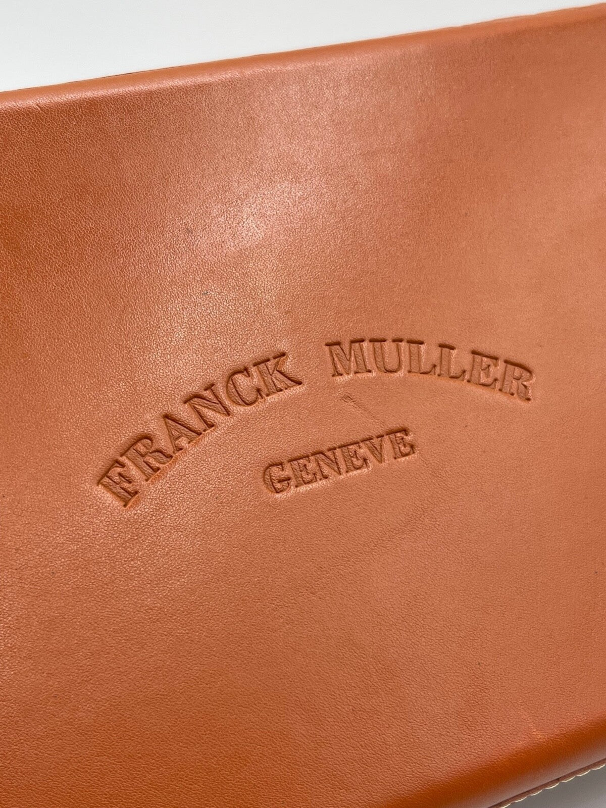 Franck Muller Casablanca scatola orologio marrone watch box