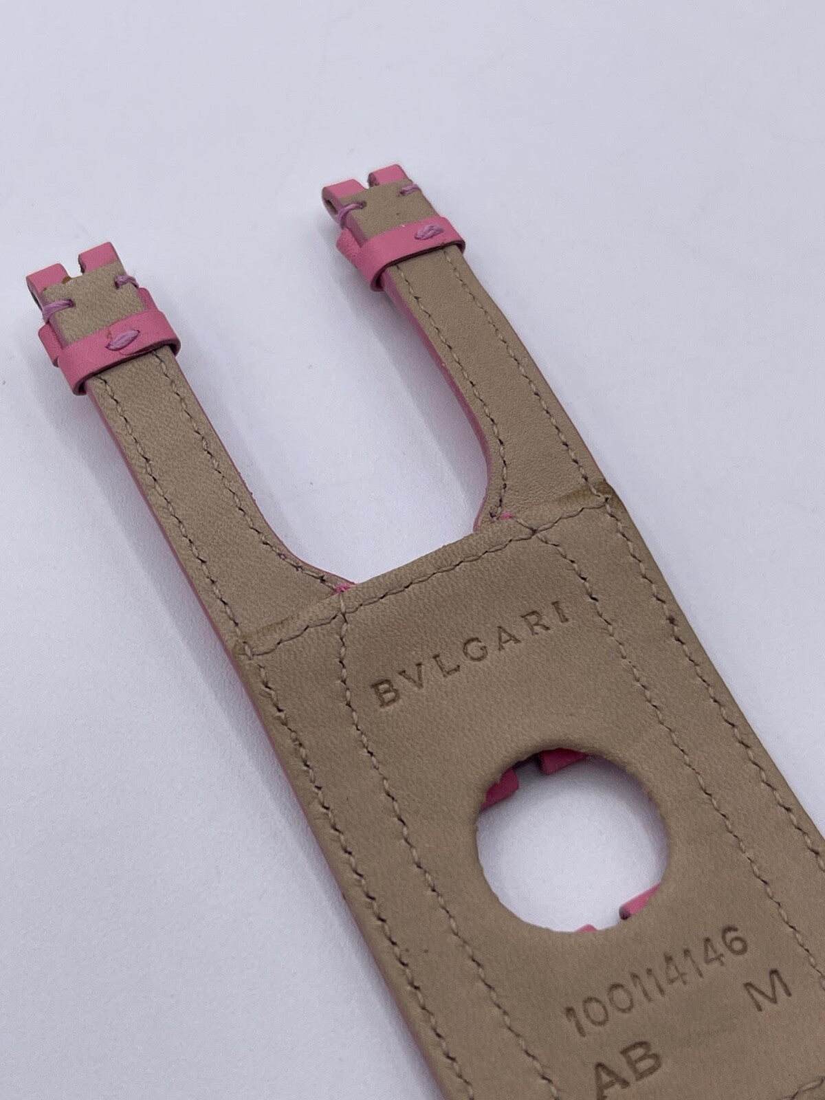 Bvlgari bulgari B-zero1 cinturino orologio rosa watch strap ref 100114146