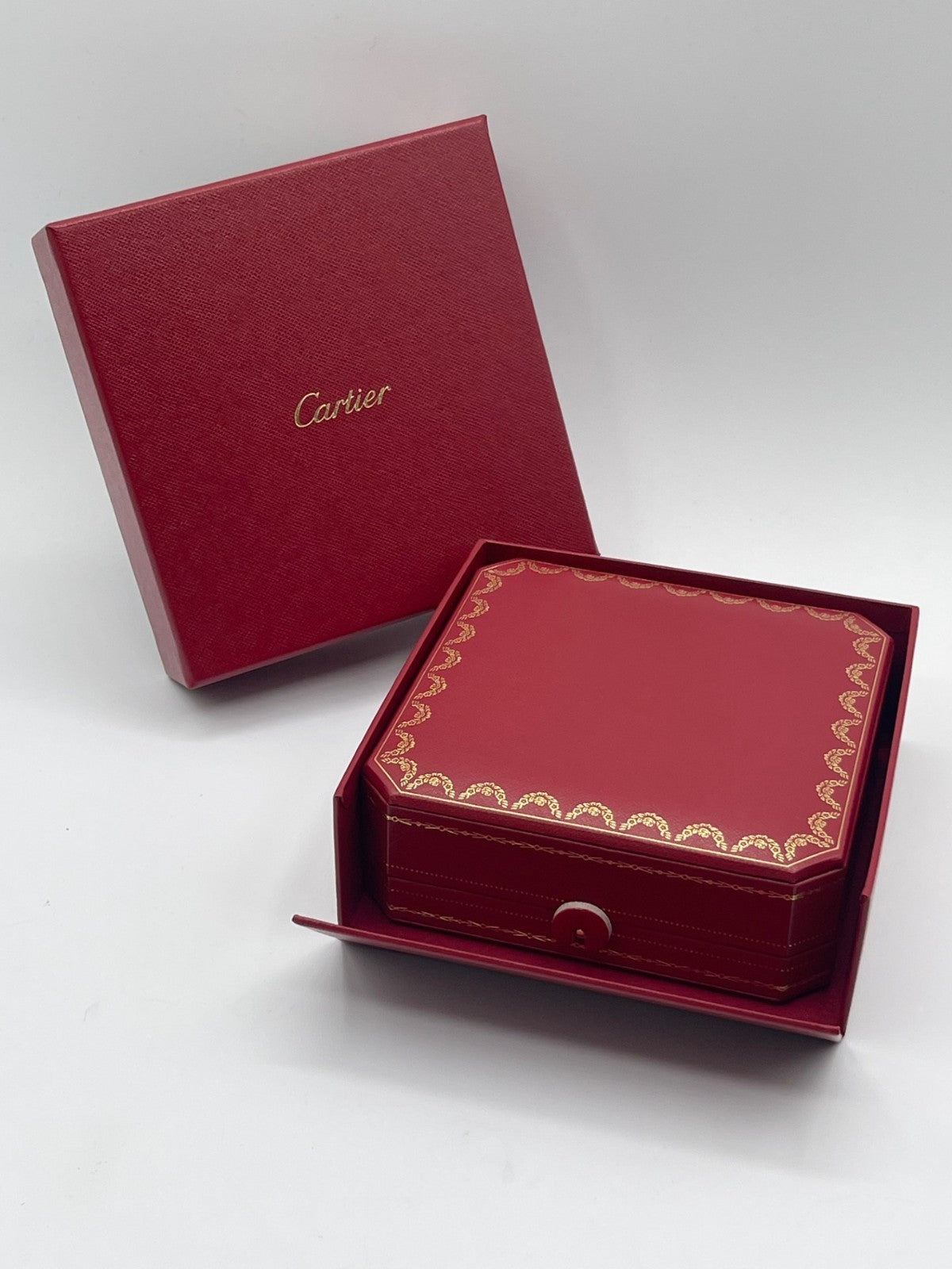 Cartier scatola collana pendente necklace chain box ref. CRCO000697