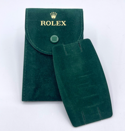 Rolex pochette porta orologio travel box verde ref. 4447844.8064