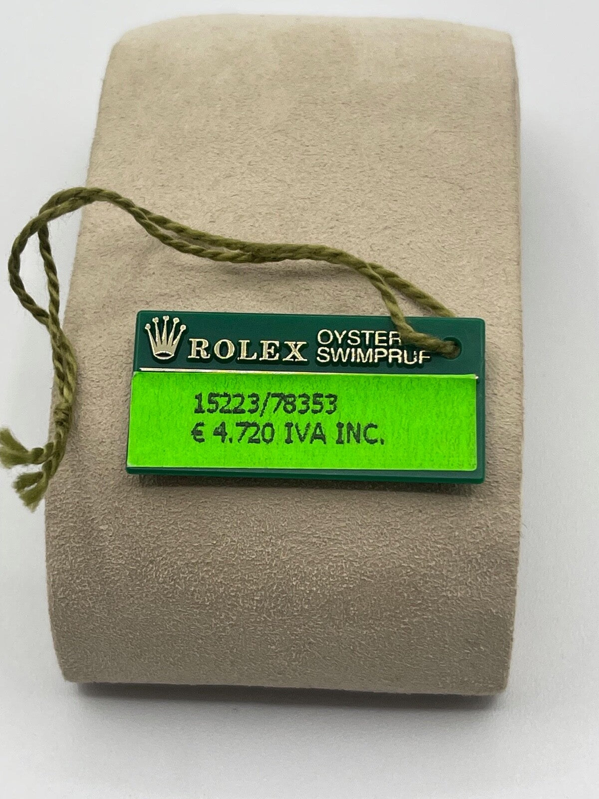 Rolex Submariner Datejust Gmt Yacht Master Oyster cartellino prezzo price tag
