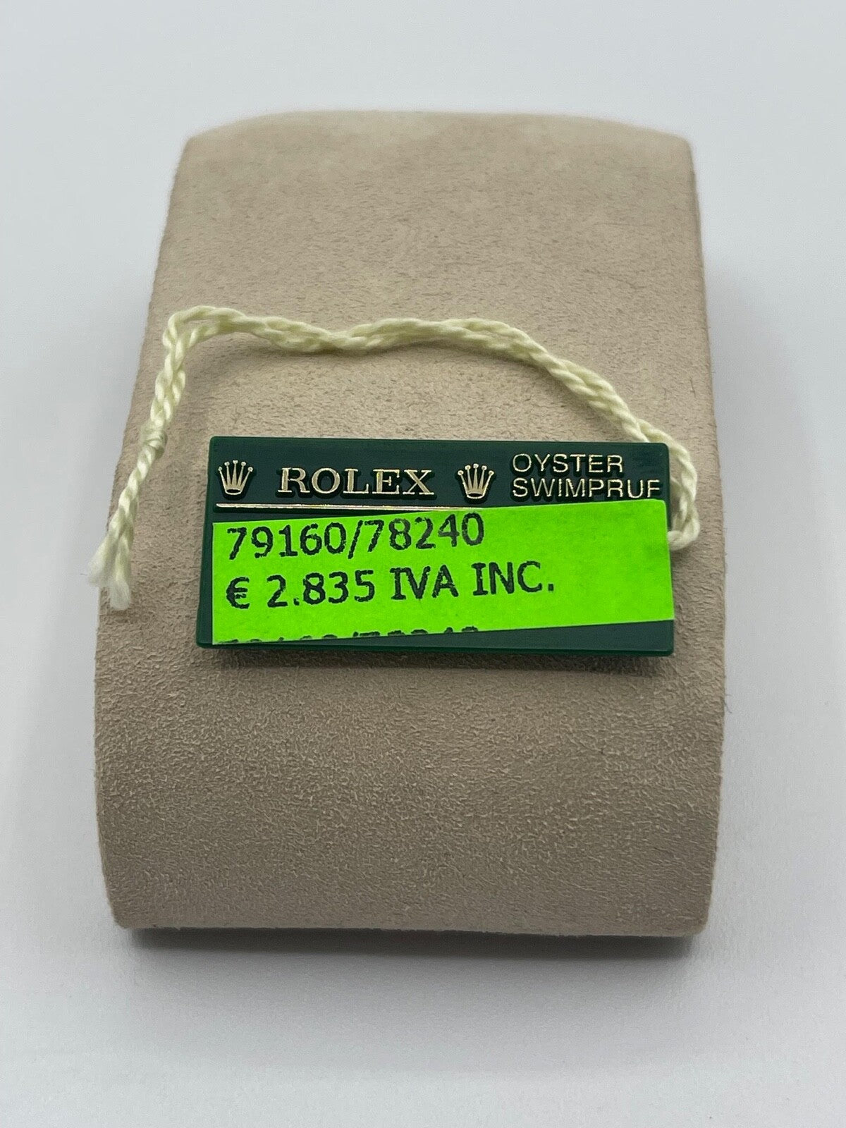 Rolex Submariner Datejust Gmt Yacht Master Oyster cartellino prezzo price tag