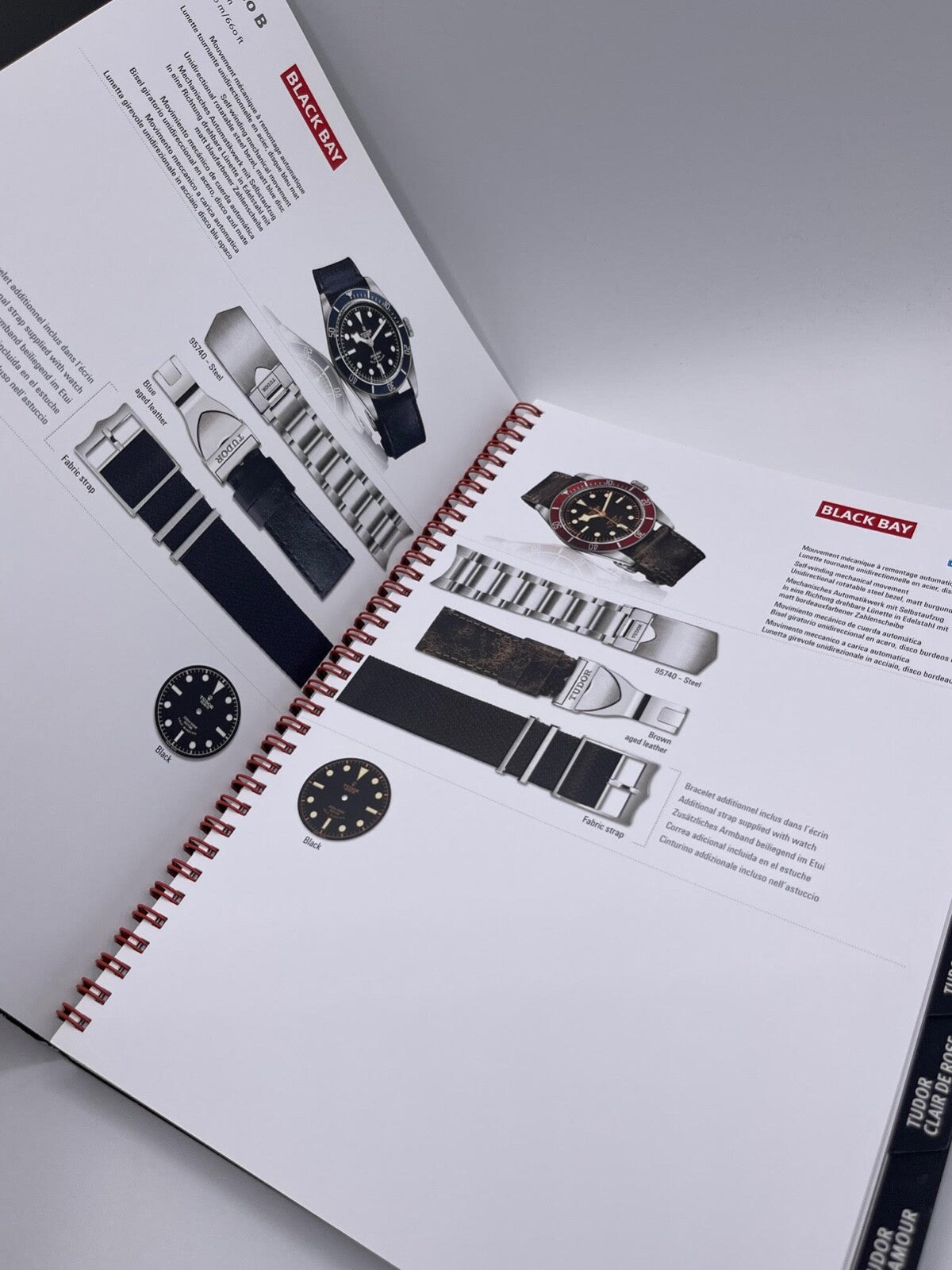 Tudor Pelagos Fastrider Black Bay catalogo rivenditori dealer catalogue 2014/15