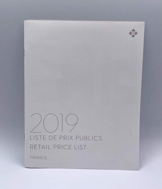 Patek Philippe listino prezzi rivenditori ufficiali dealer watch price list 2019