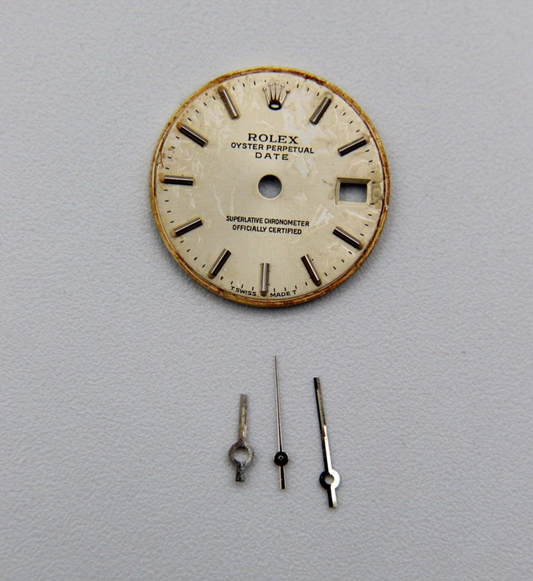 Rolex Oyster Perpetual Date 26mm quadrante dial "T swiss made T"+ lancette hands