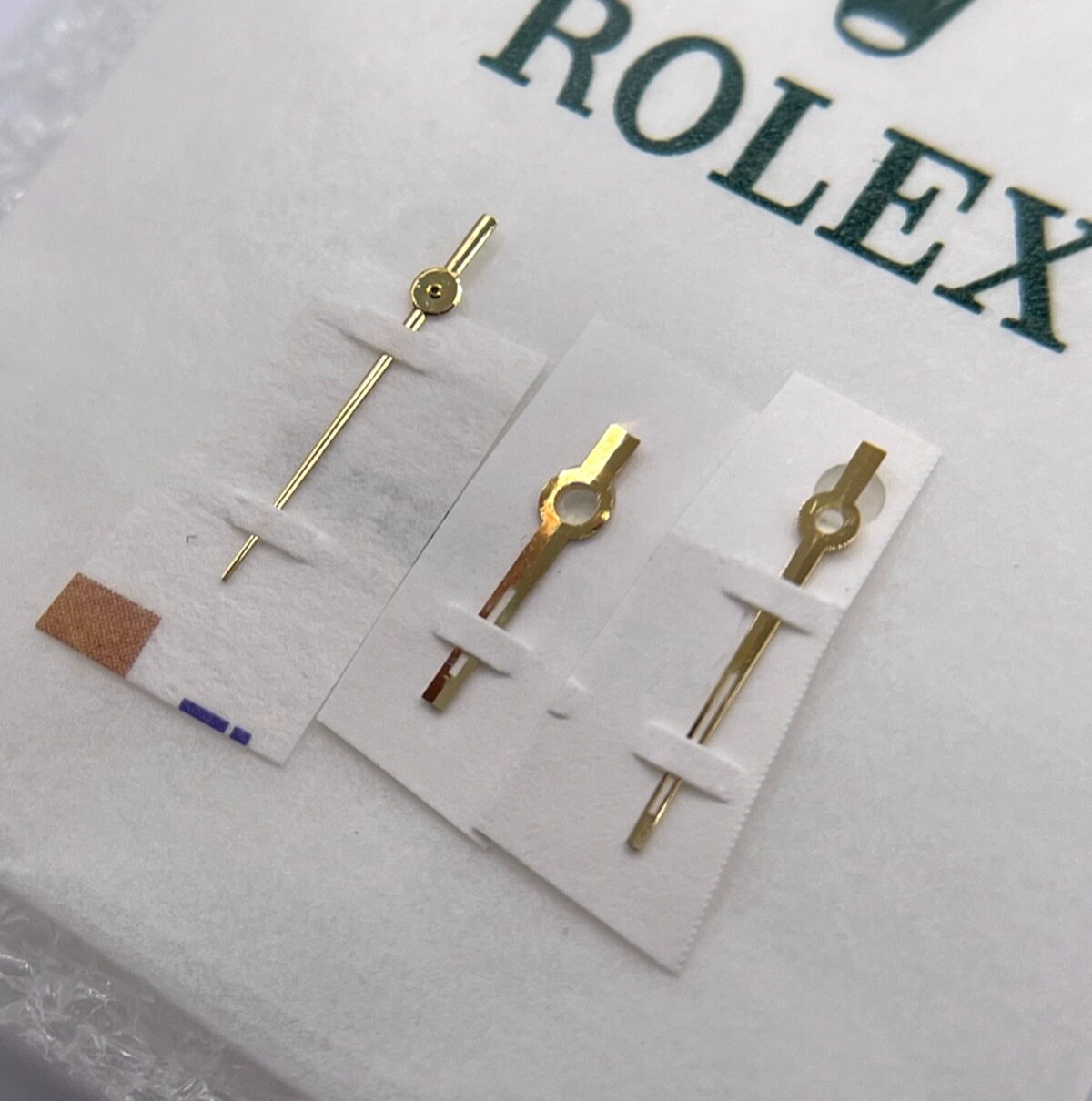 Rolex Datejust 31 set sfere lancette oro gold hands set cal. 2135