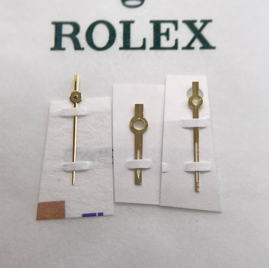 Rolex Datejust 31 set sfere lancette oro gold hands set cal. 2135