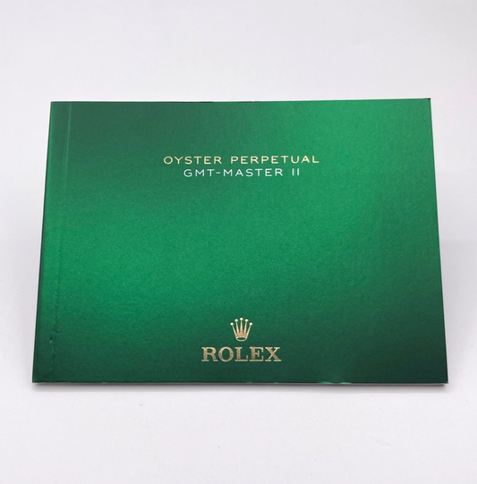 Rolex Gmt-Master II libretto corredo orologio watch booklet 4.2018 italiano