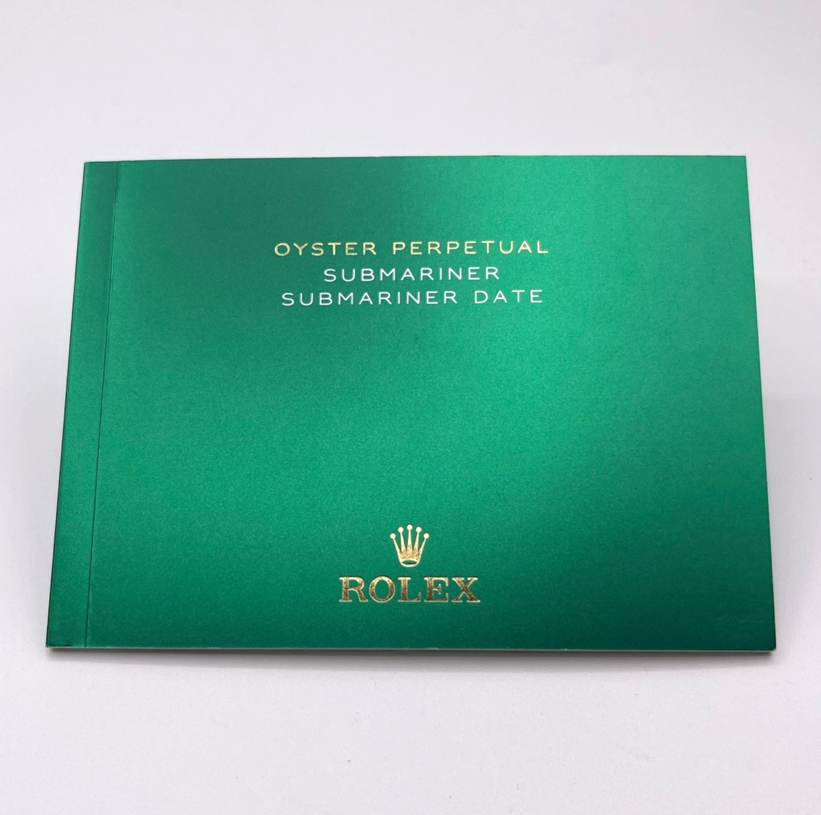 Rolex Submariner Date libretto corredo orologio watch booklet 2017 giapponese