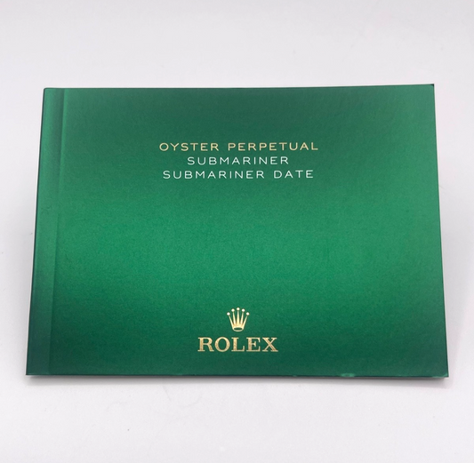 Rolex Submariner Date libretto corredo orologio watch booklet 4.2017 spagnolo