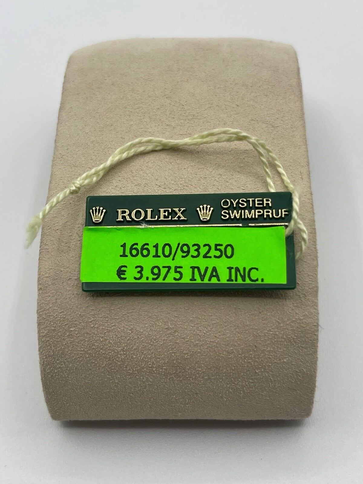 Rolex Submariner Datejust Gmt Yacht Master Oyster cartellino prezzo price tag