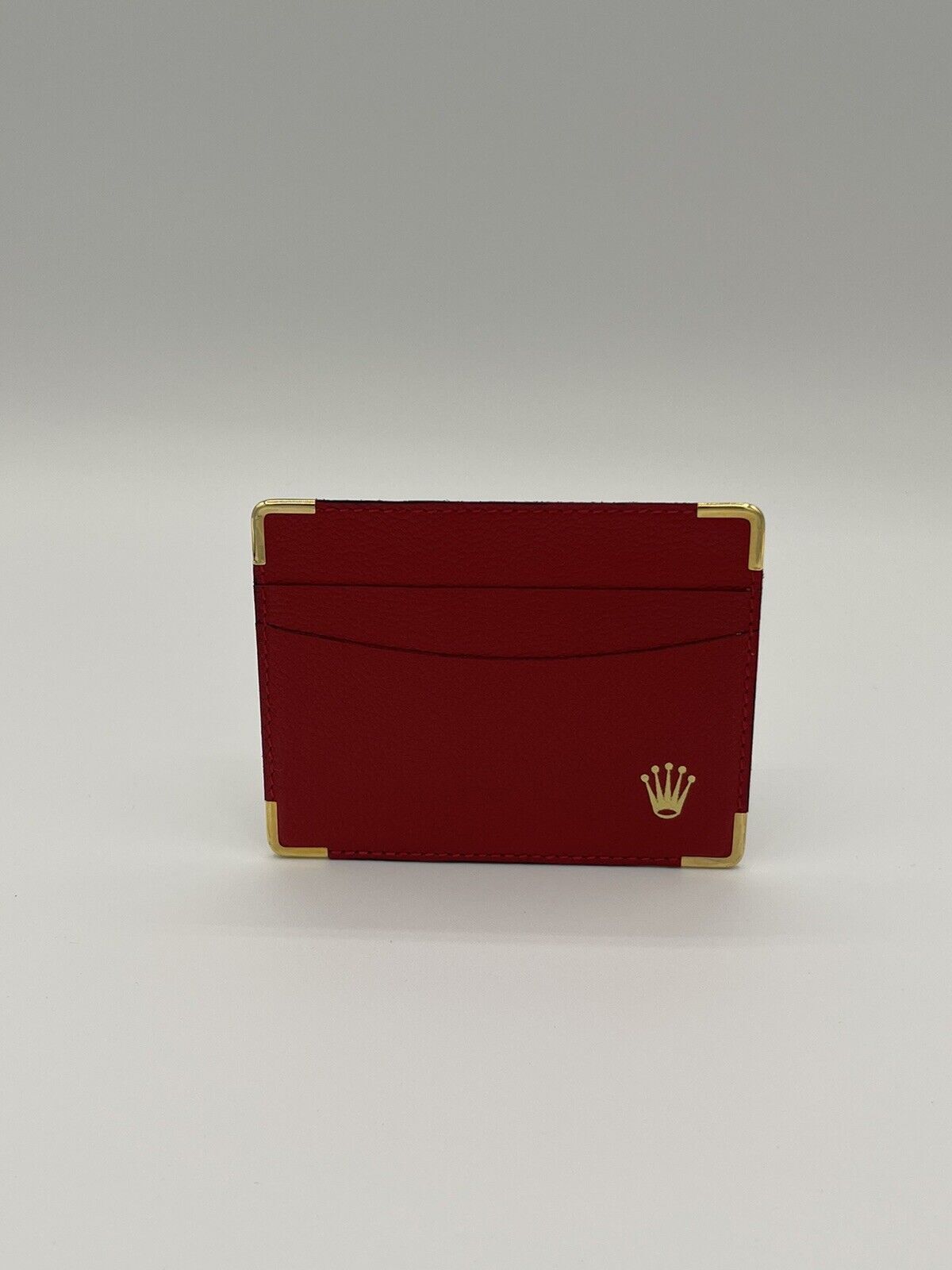 Rolex porta garanzia warranty holder pelle rossa red vintage originale