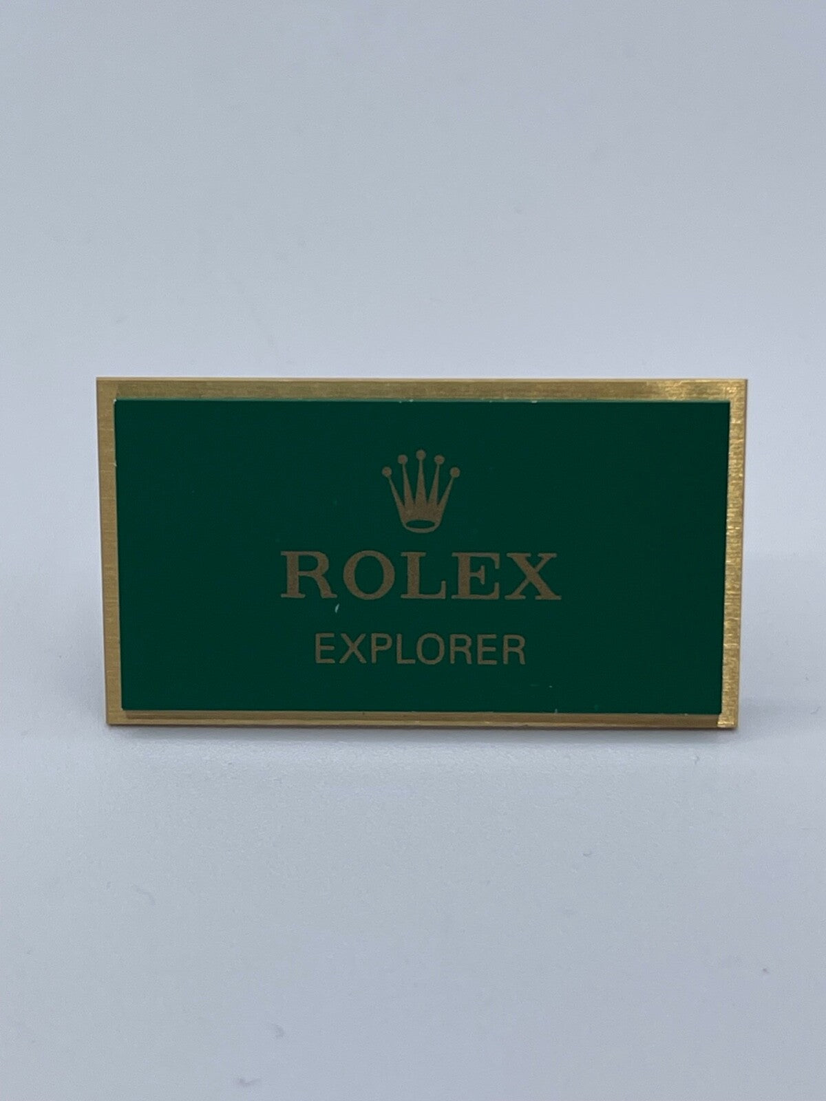 Rolex Submariner Gmt-Master Datejust Explorer targa esposizione display plaque