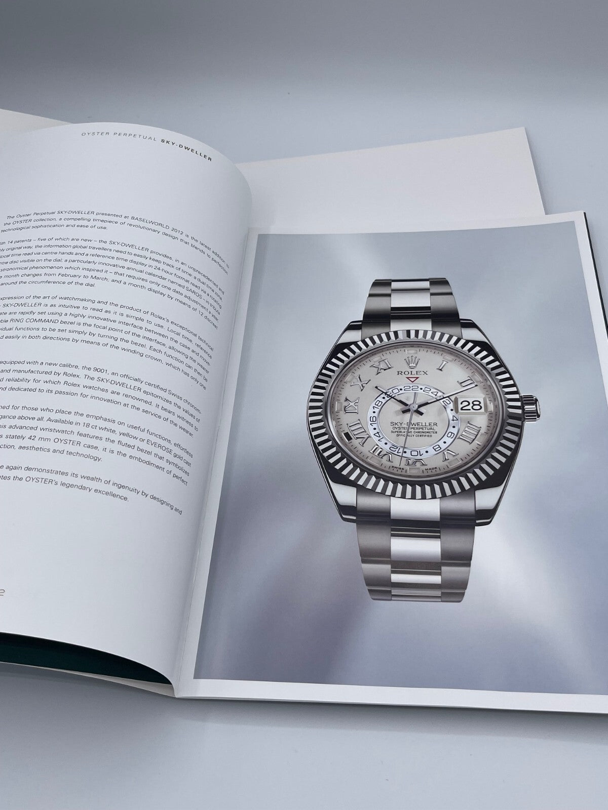 Rolex Submariner Daytona Sky Dweller Datejust baselworld 2012 inglese