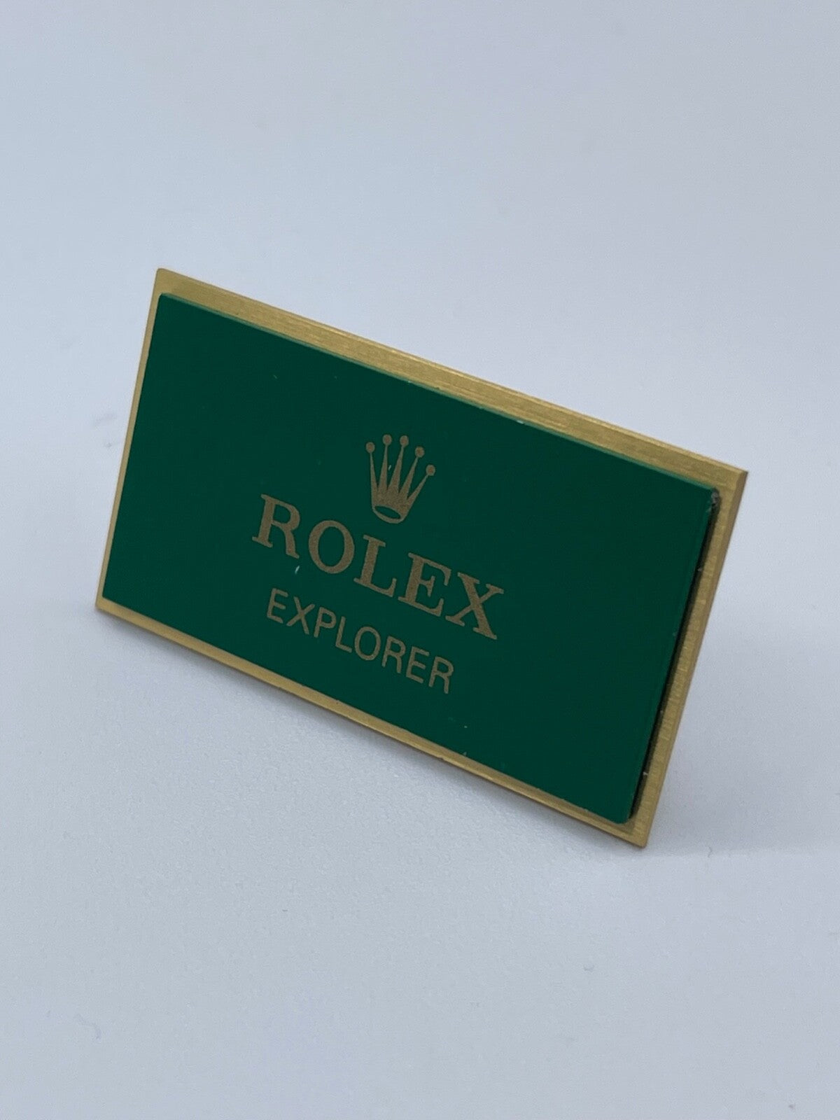 Rolex Submariner Gmt-Master Datejust Explorer targa esposizione display plaque