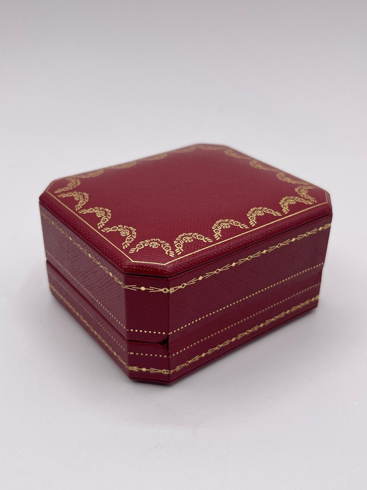 Cartier scatola orecchini earrings box ref CRCO000476 completa