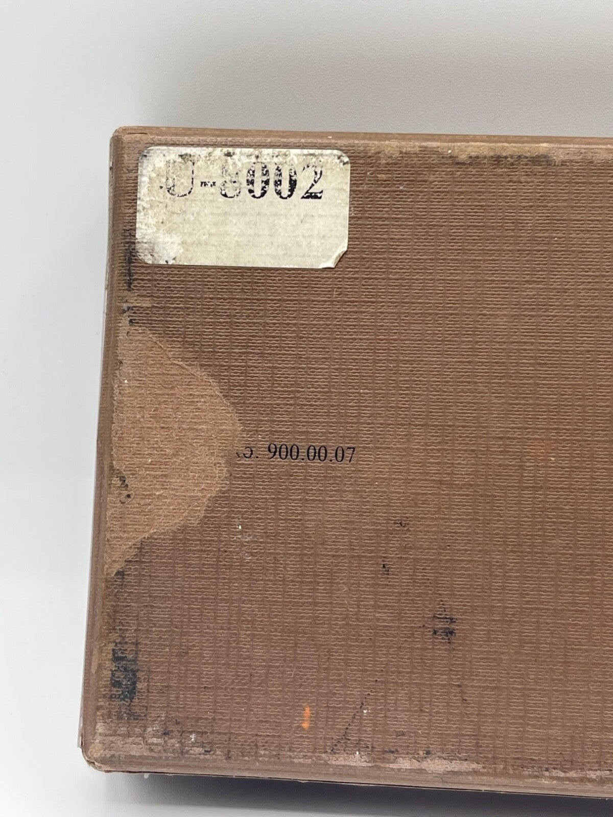 Rolex scatola porta ricambi orologio watch parts box ref. 900.00.07 vintage