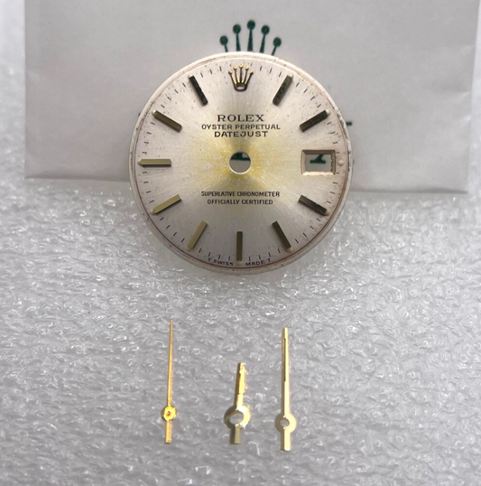Rolex Datejust Lady 26mm quadrante dial "T swiss made T"+ lancette hands