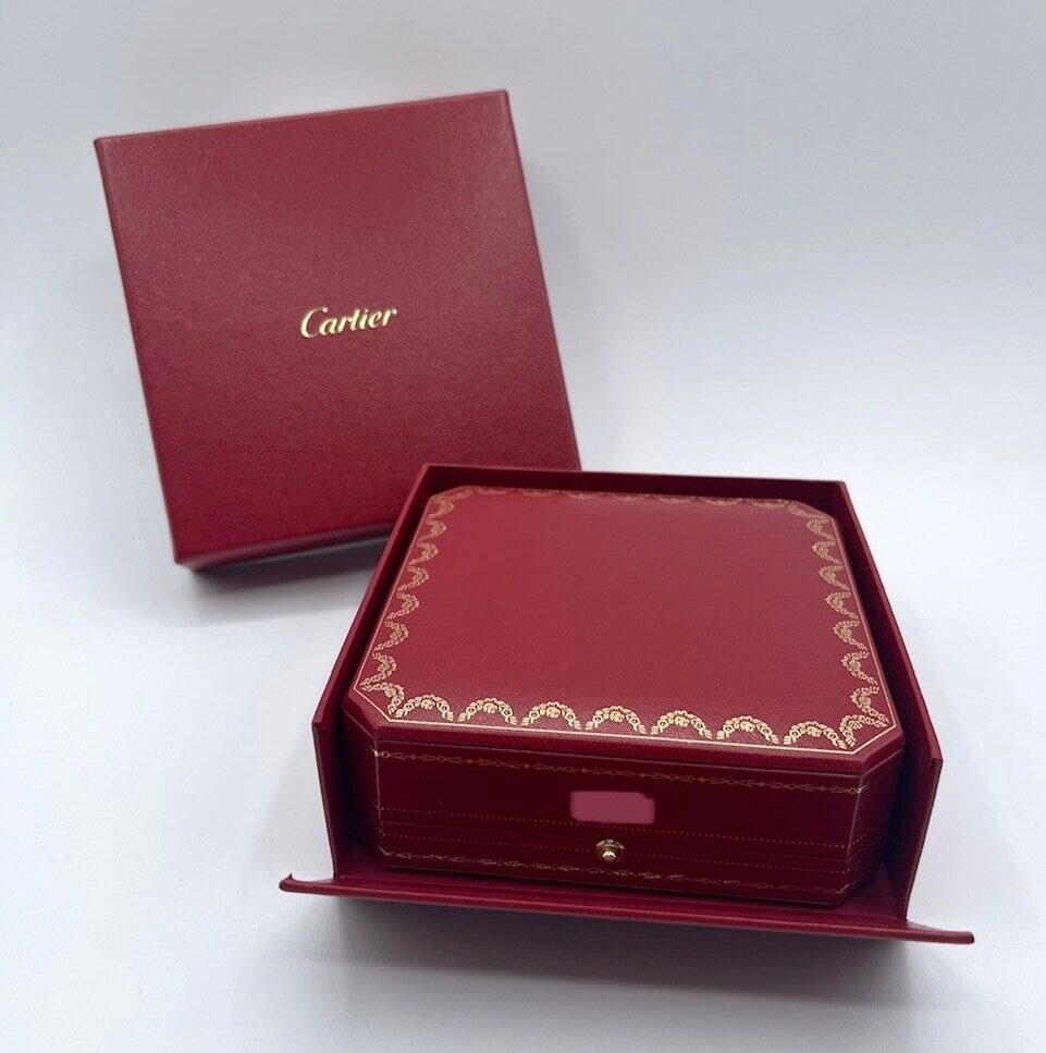 Cartier scatola collana pendente necklace chain box ref. CRCO000697