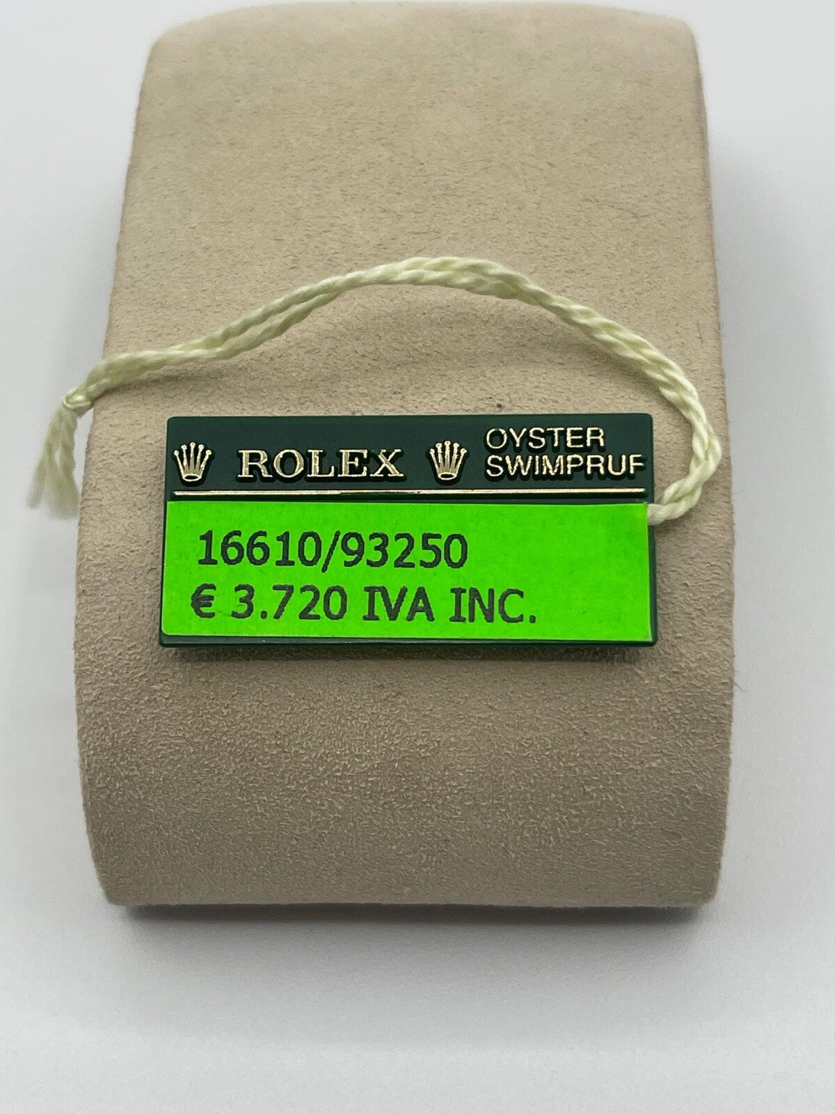Rolex Submariner Datejust Gmt Yacht Master Oyster cartellino prezzo price tag