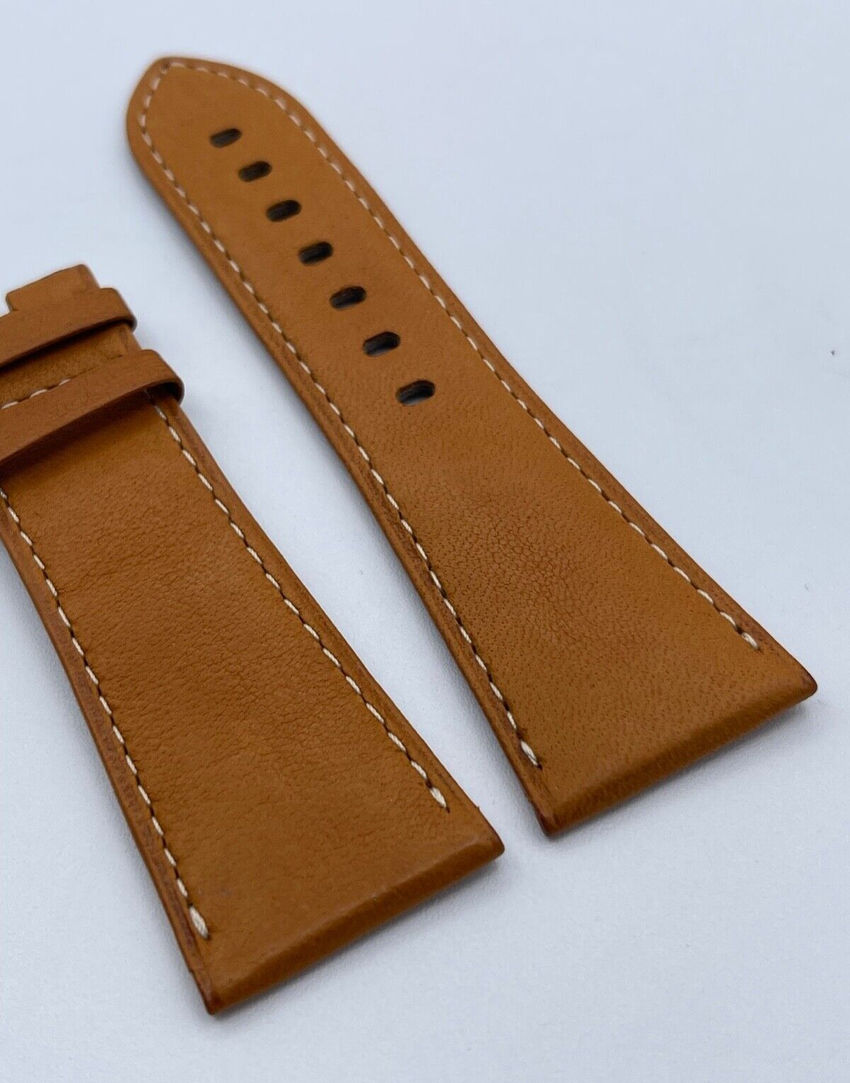 Cartier Divan GM cinturino orologio watch strap pelle marrone leather 29/22mm