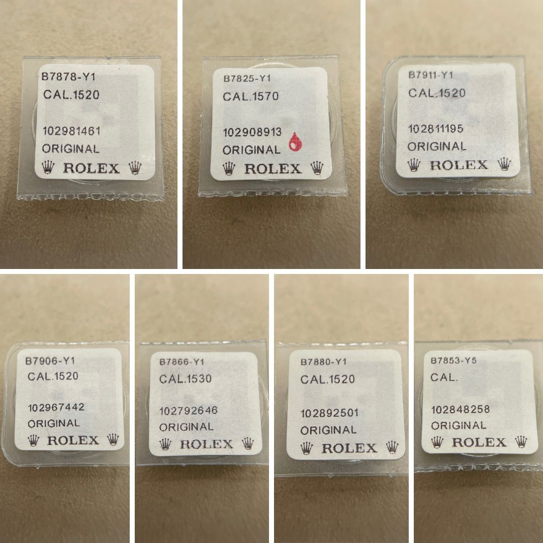 Rolex Submariner Air-King Datejust ricambi watch parts 1520 / 1530 / 1570 new