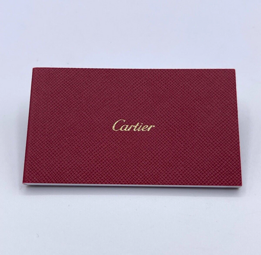 Cartier libretto istruzioni instruction booklet orologi gioielli CRCP000110