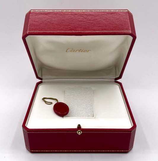 Cartier Santos Must Tank scatola orologio watch box CO 1018 + sigillo seal