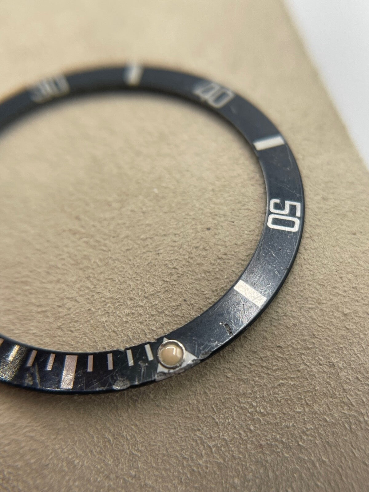 Rolex Submariner 16610 inserto ghiera bezel insert B315-16800-181-A1