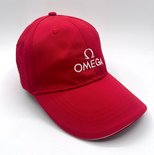 Omega cappello rosso red hat taglia unica one size