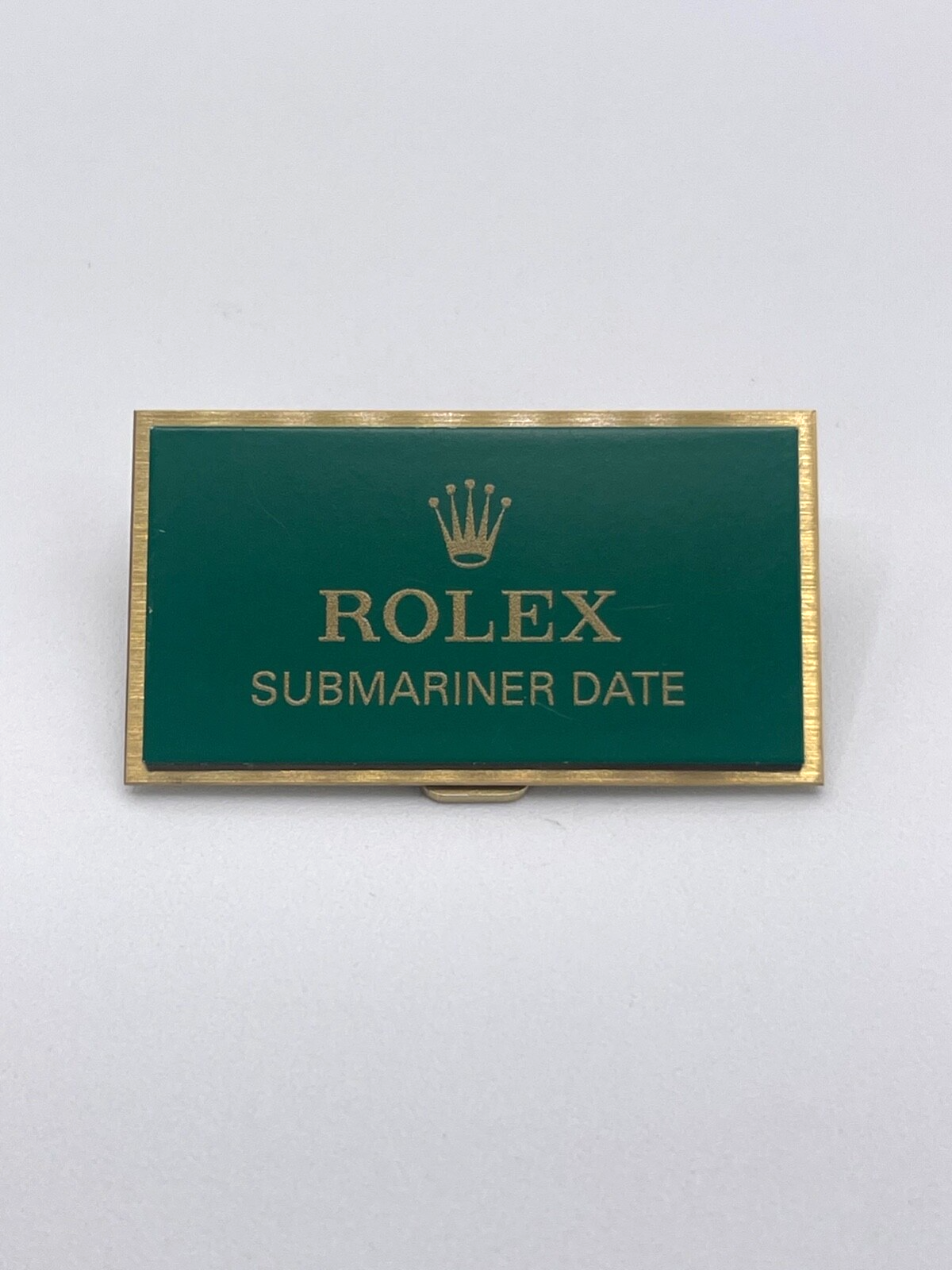 Rolex Submariner Gmt-Master Datejust Explorer targa esposizione display plaque